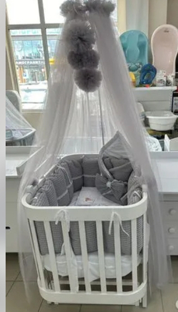 АКЦИЯ! Кровать трансформер 3в1 с маятником и колесами