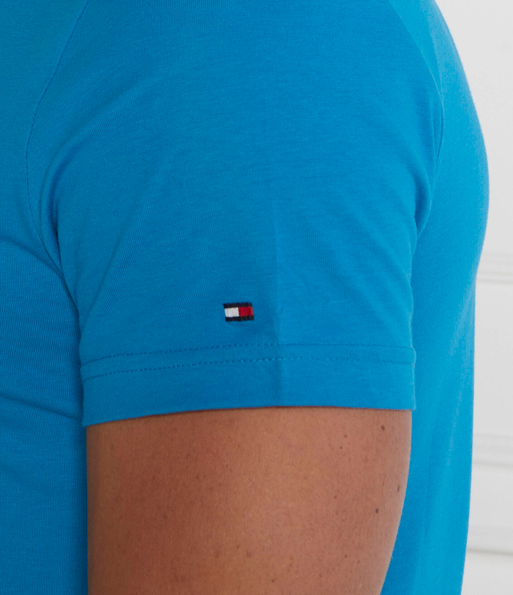 Футболка Tommy Hilfiger - голубой(MW0MW11797)