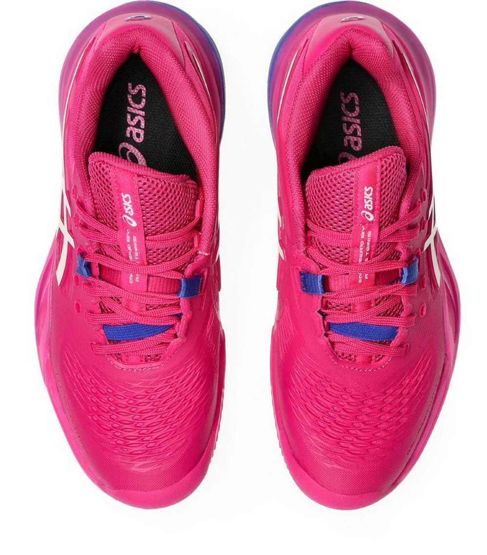Женские Кроссовки теннисные Asics Gel-Resolution X Clay - ярко-розовый/кремовый