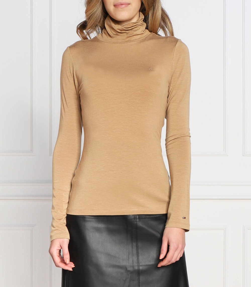 Golf SOFT TENCEL Tommy Hilfiger - светло-коричневый(WW0WW36138)