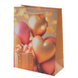 GAEM Пакет подарочный S (бумага 210г/м2, блок микс 12шт), L17,5 W9 H24 см, 4в.