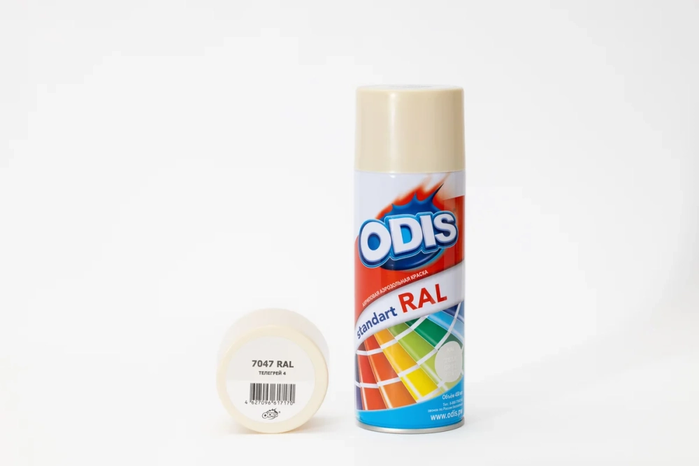 Краска-спрей ODIS телегрей 4 №7047 450мл (12)