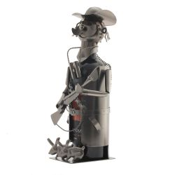 GAEM Подставка для бутылки "Охотник", L14 W12 H20,5 см