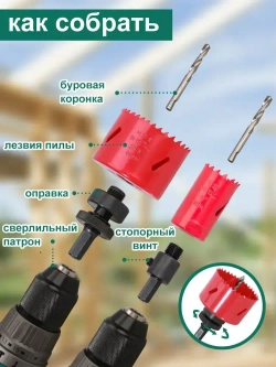 HYCHIKA Биметаллические кольцевые пилы