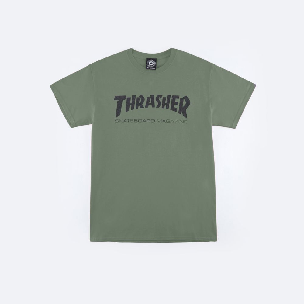 Футболка Thrasher Skate Mag (army)