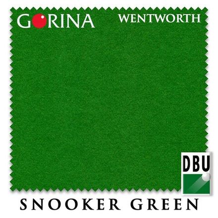 Сукно Gorina Wentworth Fast Snooker 193см Snooker Green