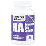 California Natural, комплекс с гиалуроновой кислотой, 90 капсул