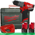 Дрель-шуруповерт Milwaukee M12 Fuel FPDX-202X (4933464136)