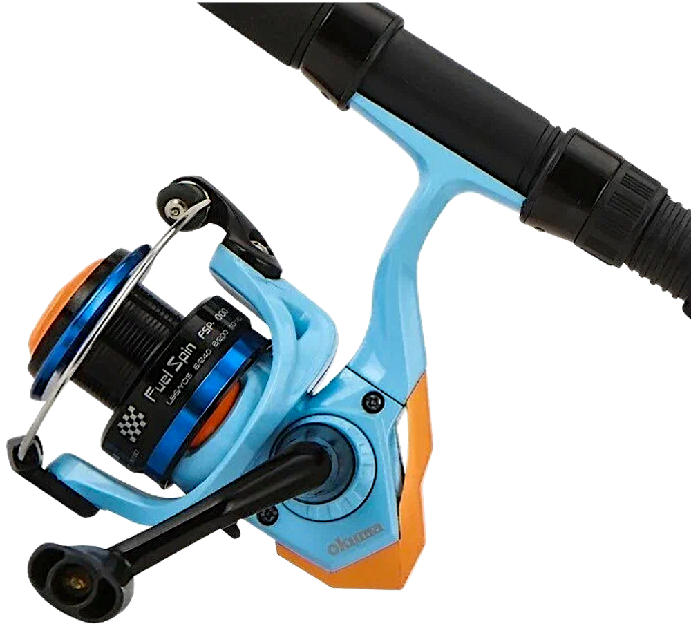 Катушка Okuma Fuel Spin FSP-С4000 bb1 5.0:1 Оборот 85см 0.25/0.30/0.35мм-260/180/130м Вес 259г