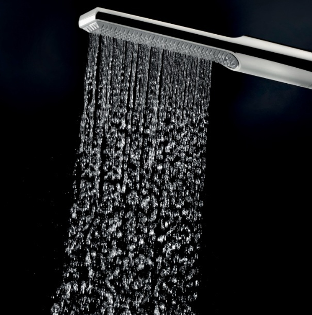 Bossini Apice душ ручной Ø31x241 мм, шланговое подсоединение со встроенным держателем, шланг Cromolux 1500 мм, цвет белый матовый