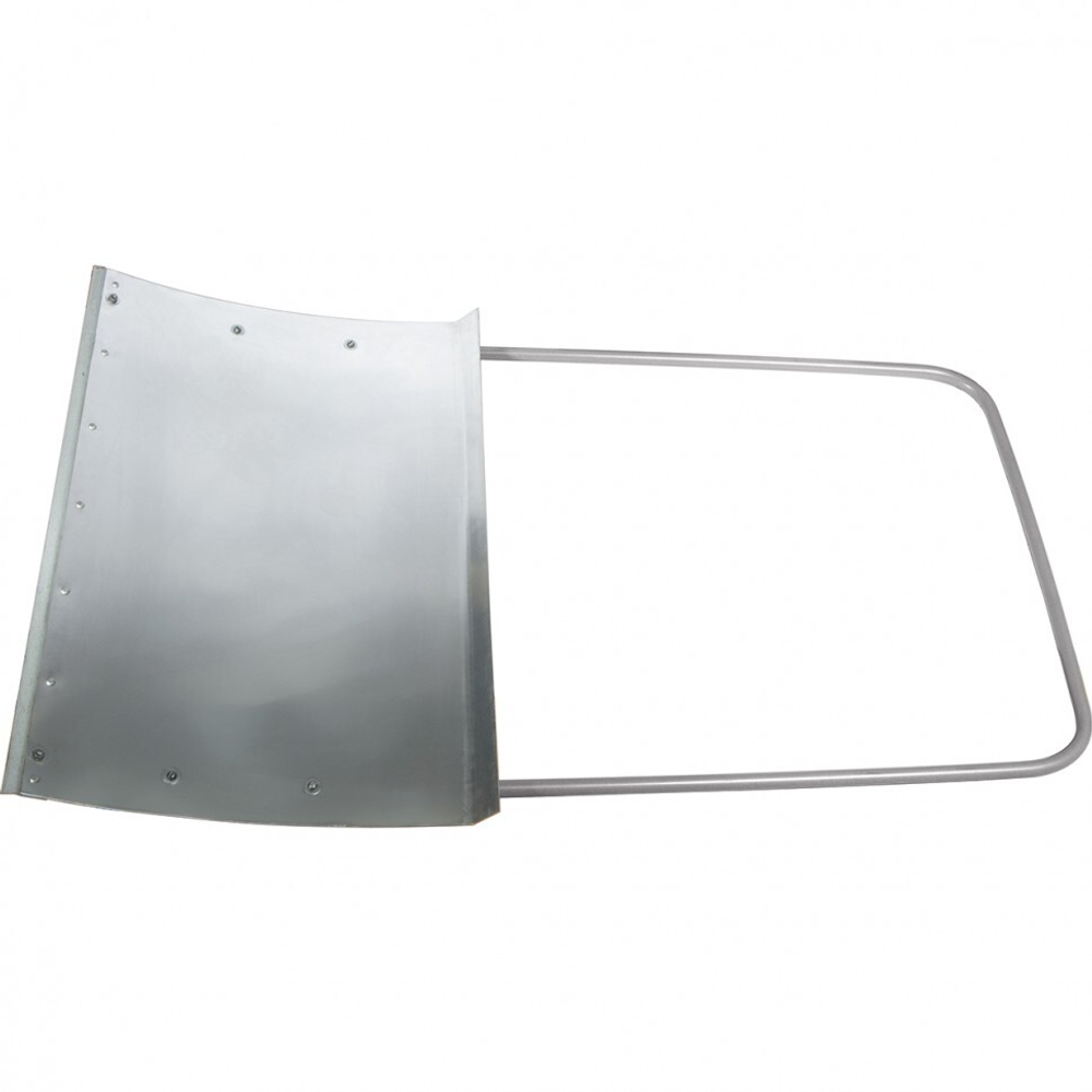 Движок для уборки снега стальной оцинкованный, 755 х 495 х 1245 мм, стальная рукоятка, Сибртех