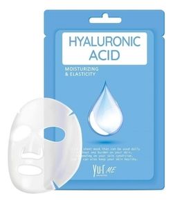 Yu.R Me Тканевая маска для лица с гиалуроновой кислотой Hyaluronic Acid Sheet Mask, 25 мл.
