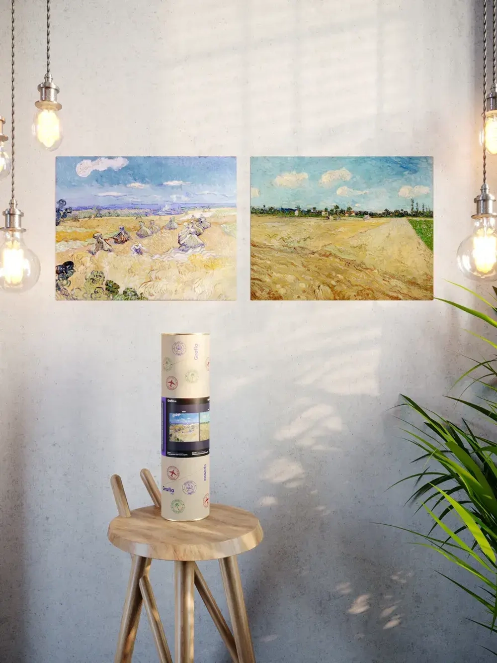 Картины-наклейки на стену для декора интерьерные №19