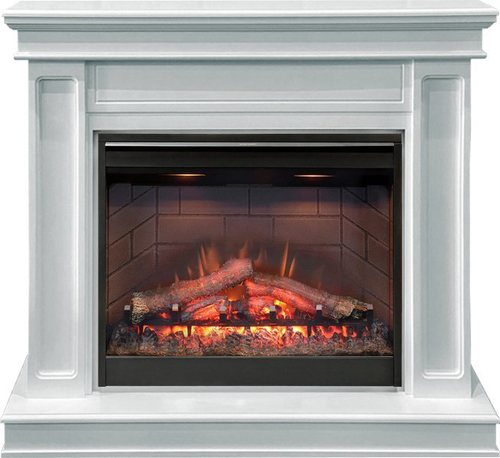 Каминокомплект Geneva - Белый с очагом Symphony 26'' DF2608-INT