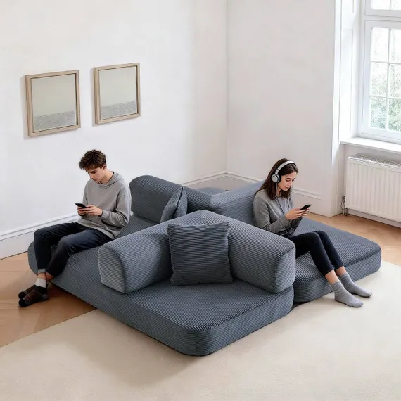 Диван TEDDY Prime, графит