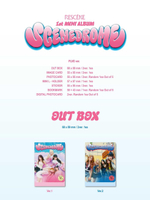 Альбом RESCENE - SCENEDROME 1st Mini Album PLVE 2 Version SET