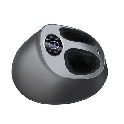 Массажер для ног "Шиацу", электрический, роликовый, с подогревом, 6 режимов, серый