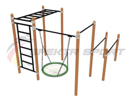 Комплекс для занятий Воркаут SP GTO-100_76mm