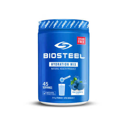 Изотоник Biosteel Hydration Mix Голубая малина, 315 г, 45 порций