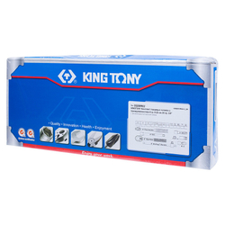 KING TONY (3520MR02) Набор торцевых головок с принадлежностями 3/8", 6-гранные, 6-23 мм, 20 предмета