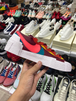 Купить дешево Blazer Low sacai KAWS Red