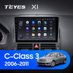 Teyes X1 9"для Mercedes-Benz С-Class 3 2006-2011