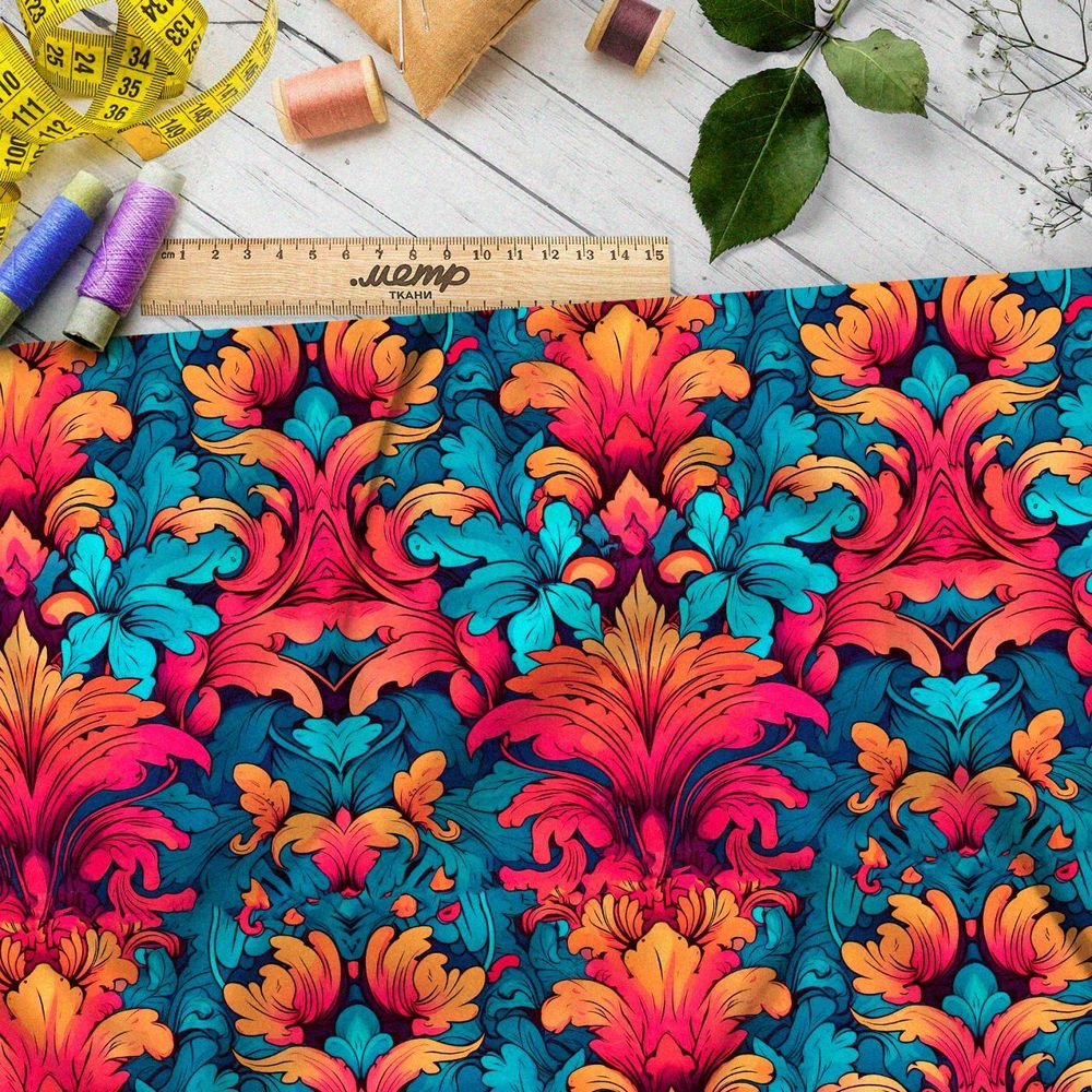 Ткань Ниагара Софт туманные отражения вечности