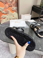 Текстильные перфорированные сандалии Dior Pre-Owned (Диор)