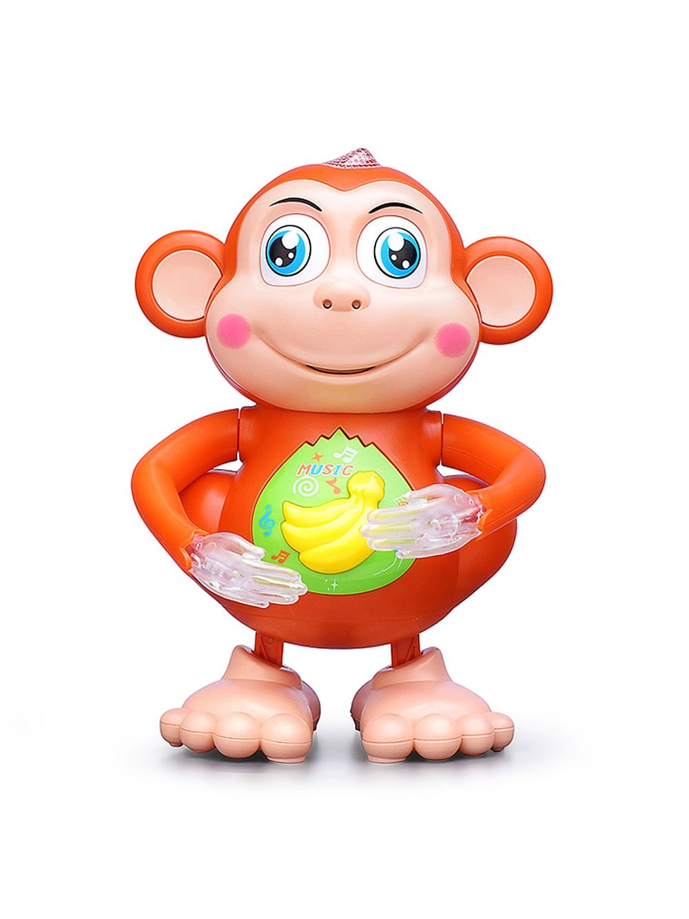 Игрушка детская Обезьянка со звуком и светом (YJ-3030)