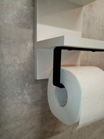 Держатель для туалетной бумаги с полками