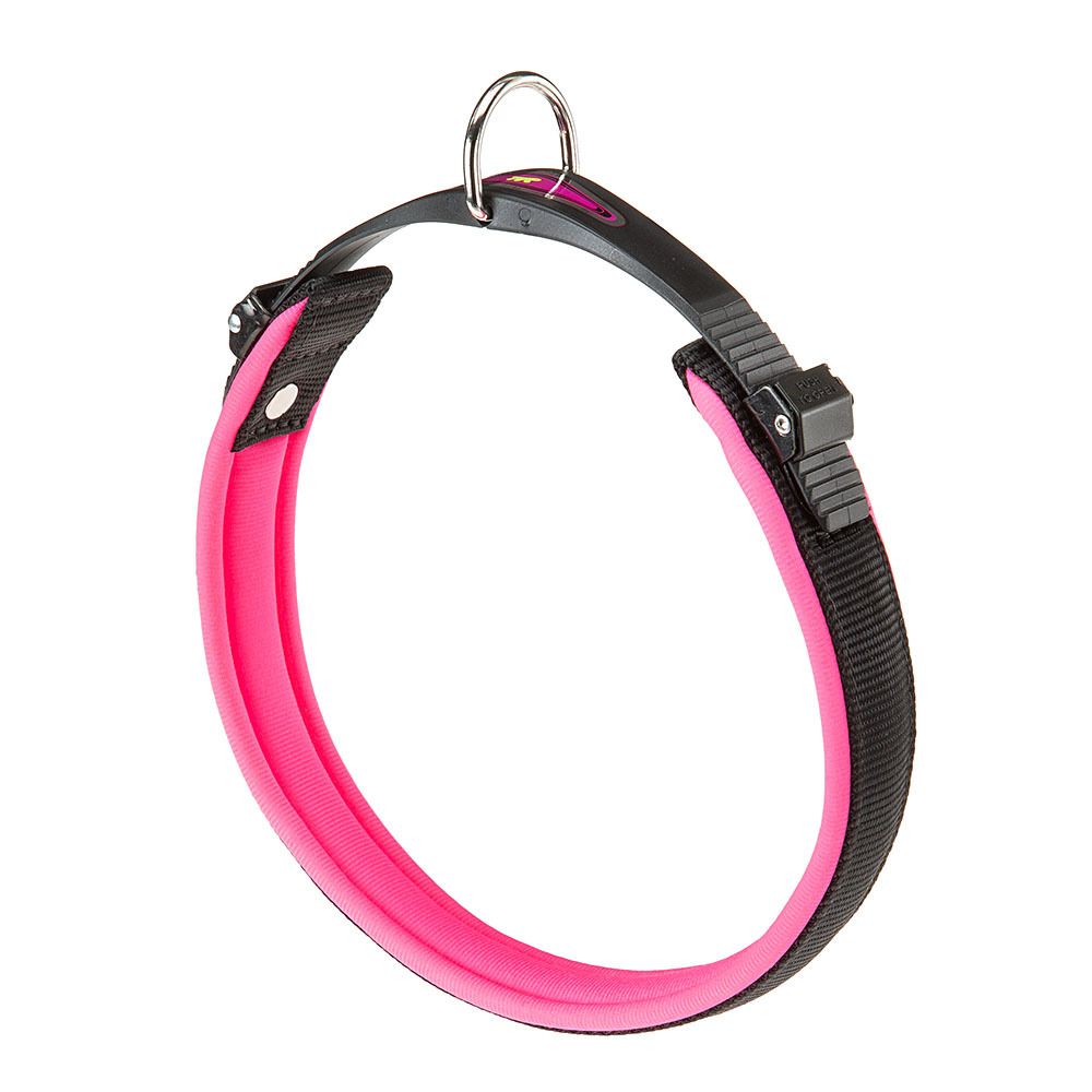 Ошейник Ferplast ERGOFLUO C25/51 розовый 17х3х18