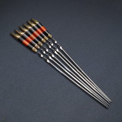 Подарочный набор шампуров "Щуки"