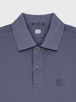 Поло C.P. Company Metropolis Series Stretch Piquet Ombre Blue