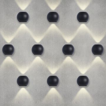 Настенный светильник 1566 Techno LED Diver чёрный Elektrostandard