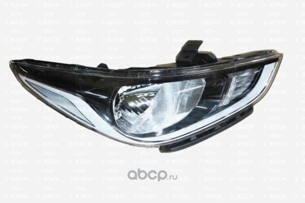 Фара Hyundai Solaris прав. / эл.корр./ с 2017 г. (JORDEN)