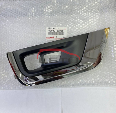 Оправа туманки правая (с корнером, темный хром) 52030-60230 5203060230