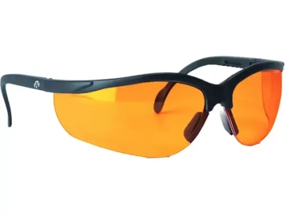 Очки стрелковые Walker`s Sport Glasses, защитные, чёрные, линза янтарная (GWP-AMBLSG)