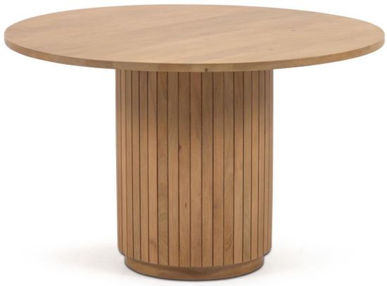 Круглый стол Licia из массива манго с натуральной отделкой Ø 120 см Испания La Forma