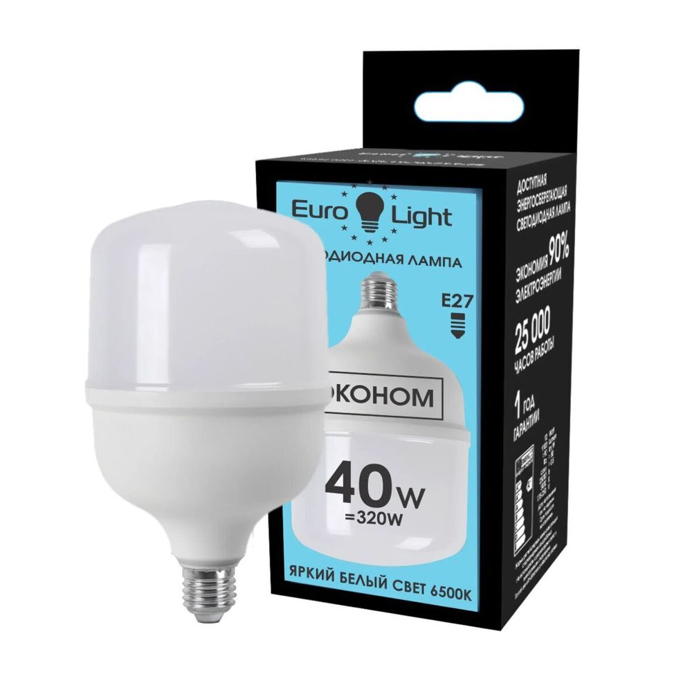 Лампа ELEC-541-T120-40-6.5K-E27