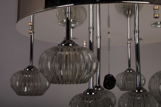 Люстра потолочная MANNE PL.7441-9+4(SL) d50