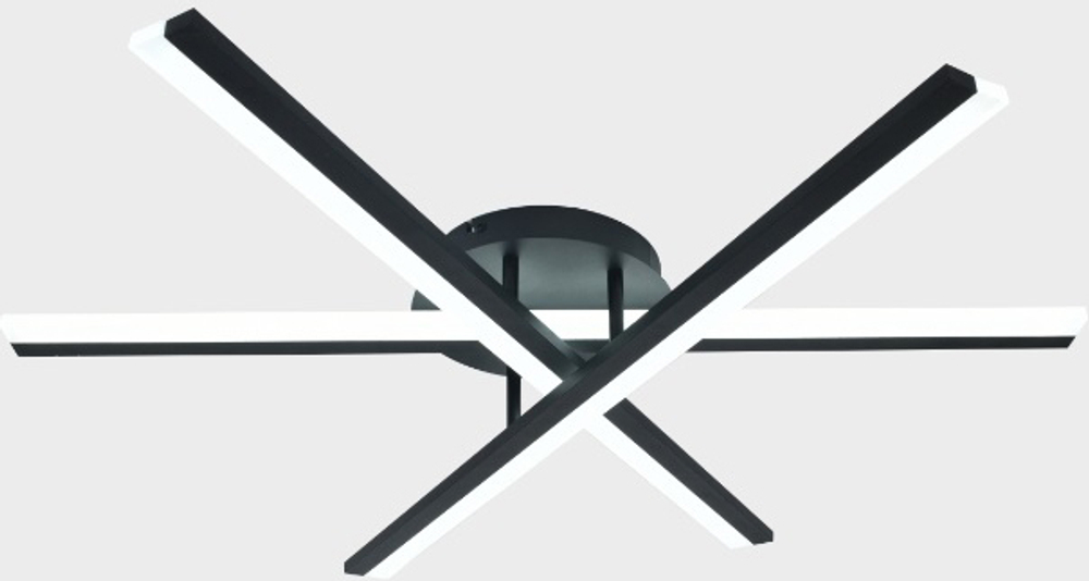 Потолочная светодиодная люстра Mirastyle XL-630116/3 SBK