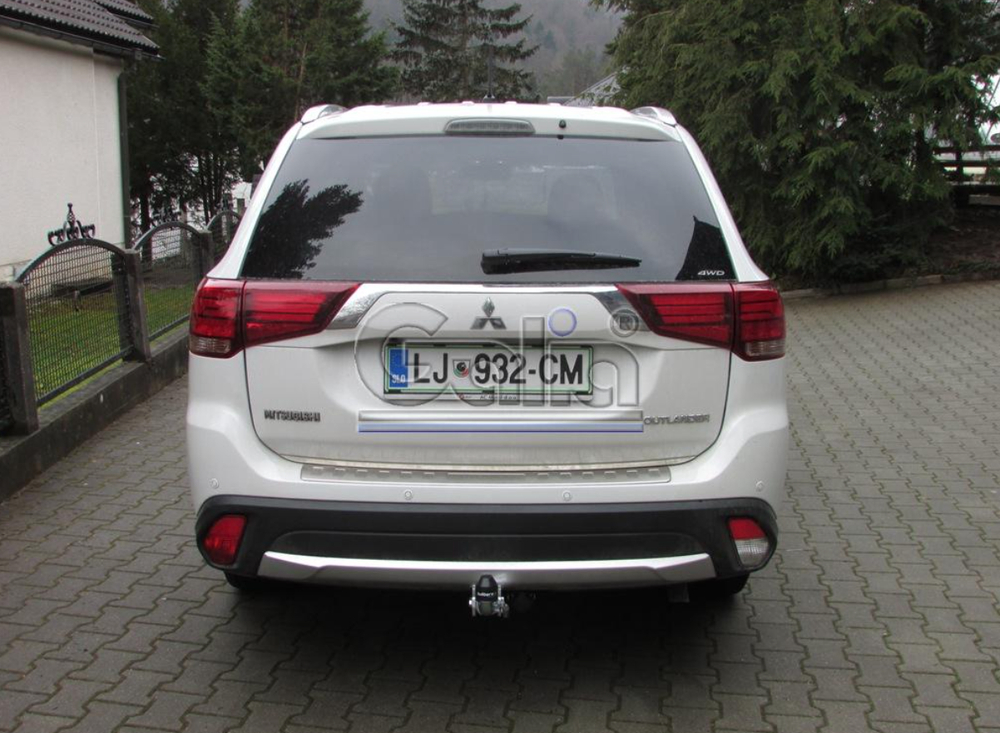 Фаркоп оцинкованный Galia M126A для Mitsubishi Outlander 2012-(паспорт и сертификат в комплекте)(без электрики)
