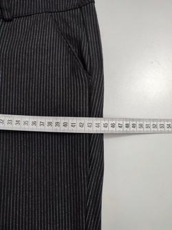 Брюки черные в полоску 44-46 размер