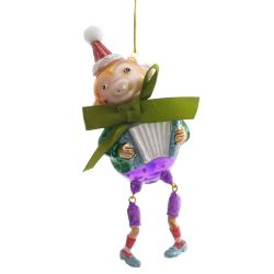 GAEM Украшение новогоднее "Обезьянка", L7 W5 H15 см, 2в.