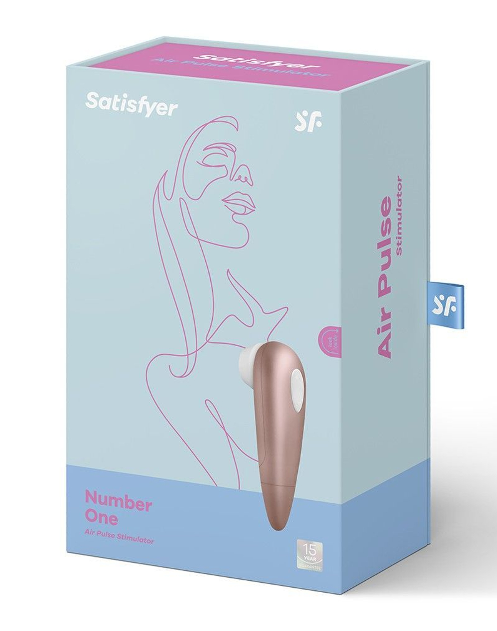 Бесконтактный стимулятор клитора Satisfyer Number One (Цвет: бронзовый)