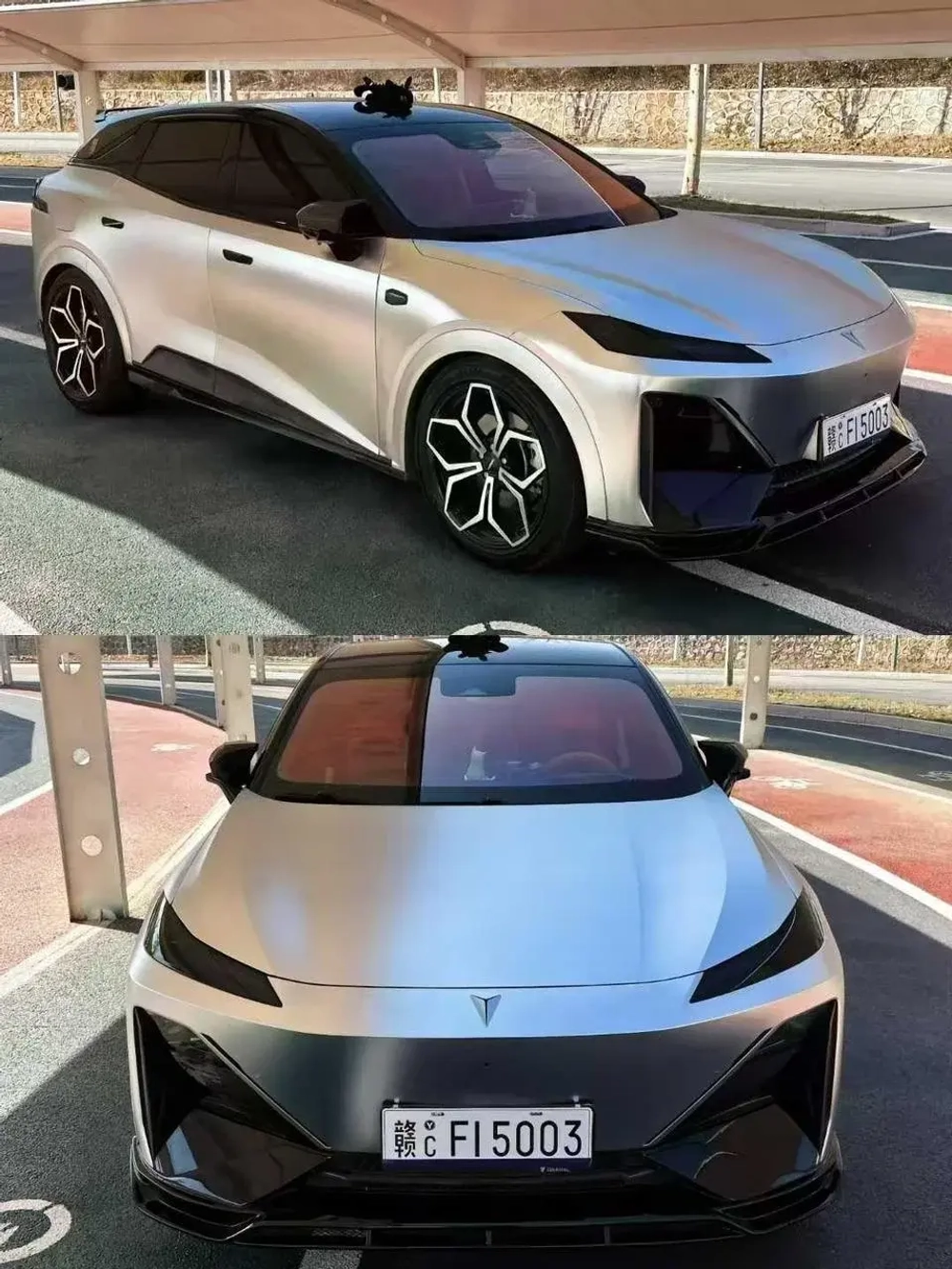 Обвес для Deepal S07 215 Shenlan 2024+ Дипал Шеньлан Губа переднего бампера и Диффузор заднего бампера