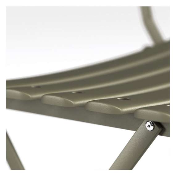 Стул металлический складной Arc en Ciel, зеленый