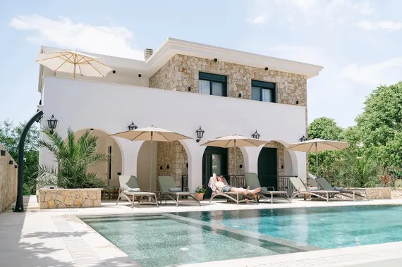 Шезлонг Atlantico, тортора/агава