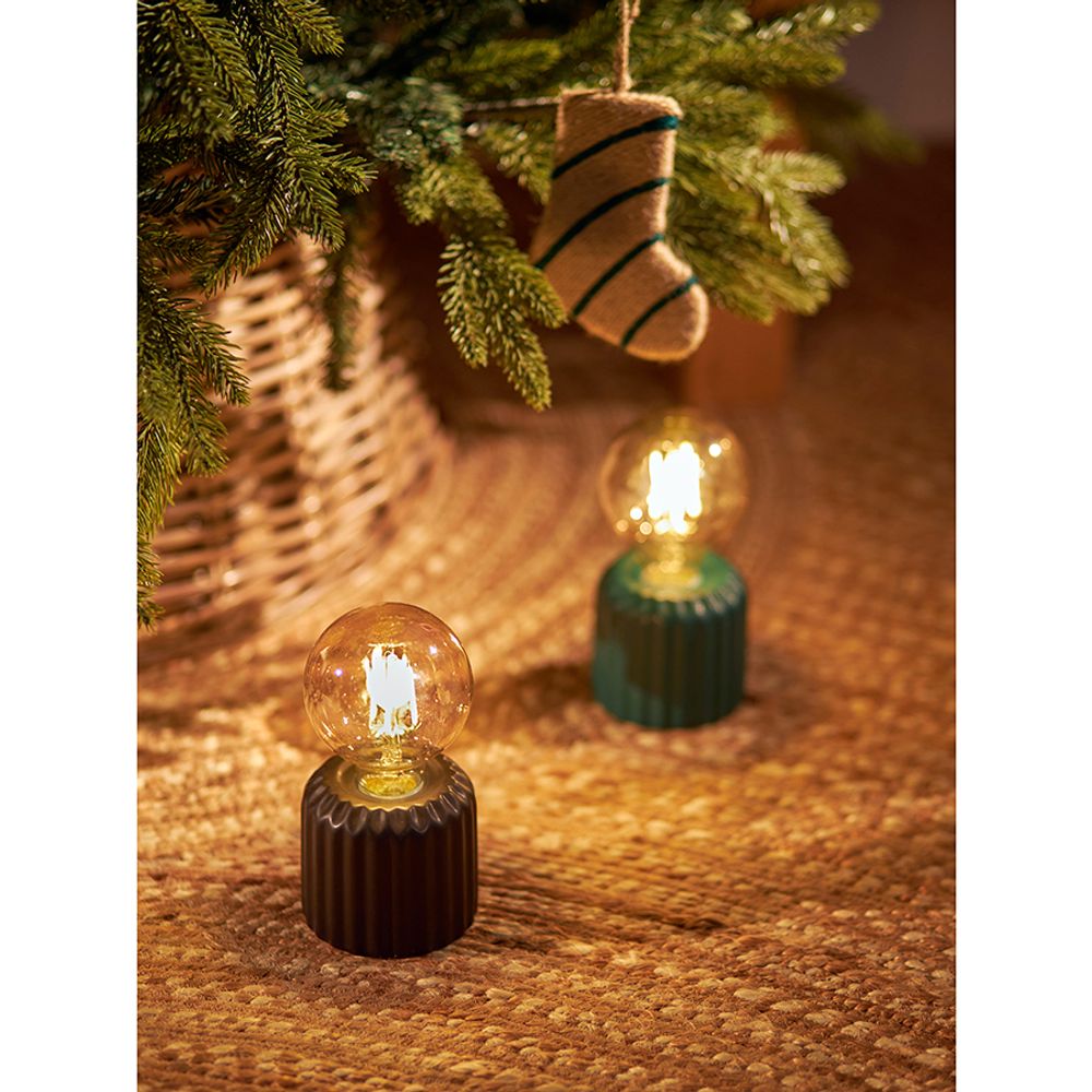 Светильник декоративный черного цвета из коллекции Edge