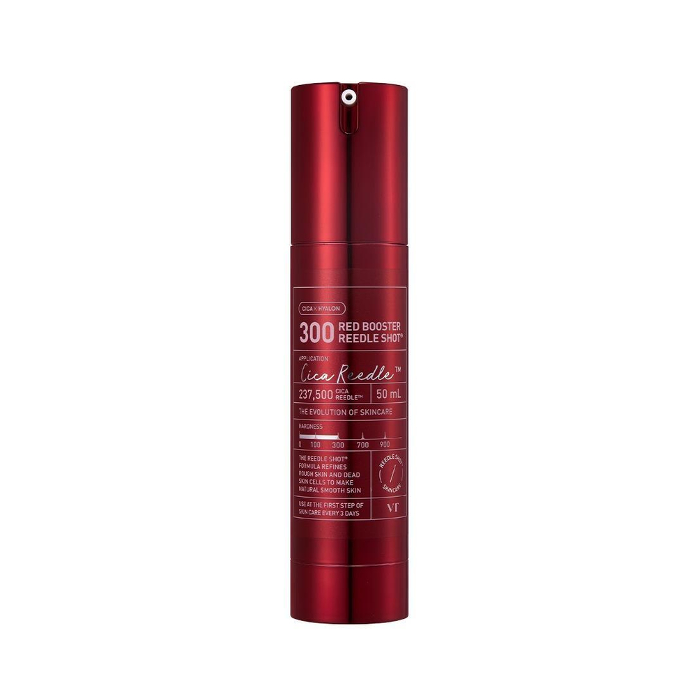 VT Cosmetics Red Booster Reedle Shot 300 антиоксидантная бустер-сыворотка с микроиглами